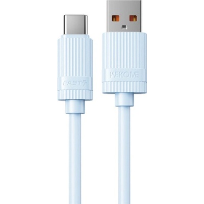 Wekome WDC-52a nabíjací a dátový USB-A na USB-C 1m modrý