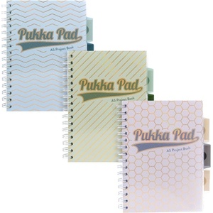 Pukka Pad Project Book Haze A5 PP 200 страници с подвързия и спирала A15557021 (A15557021)