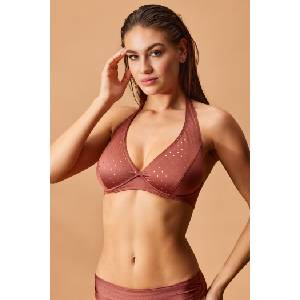 Astratex Горнище на бански костюм Glitter Brown II (BorneoGlitBrown)