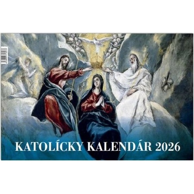 Stolový riadkový Katolícky 23 × 15,2 cm 2026