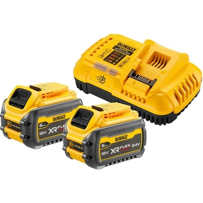 DeWalt FlexVolt 54V nabíjačka + 2x6,0Ah aku DCB118T2