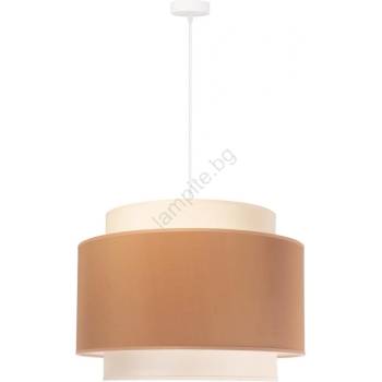 Duolla - Пендел SOHO 1xE27/40W/230V Ø 40 см бежов/кремав (DU81129)