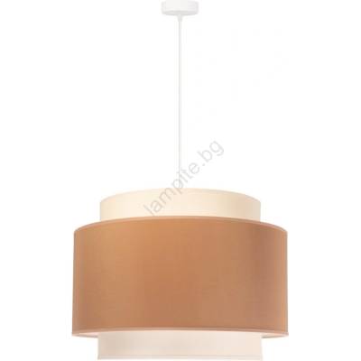 Duolla - Пендел SOHO 1xE27/40W/230V Ø 40 см бежов/кремав (DU81129)