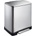 EKO-Europe Кош за отпадъци EKO E-CUBE с педал (30 л) - хром мат (EKO 926830 - Matt s/s)