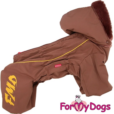 FOR MY DOGS Overal CHOCOLATE membrána