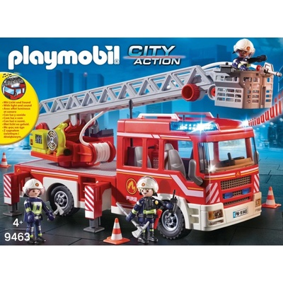 Playmobil 9463 Hasičské auto s výsuvnou plošinou – Zboží Mobilmania