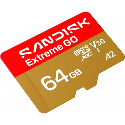 Sandisk Micro SDXC Extreme GO 64GB SDSQXGN-064G-GN6MN