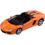 Metal Speed Zone Метална кола Metal Speed Zone - Lamborghini Aventador Roadster, 1: 32, оранжева (26123A)