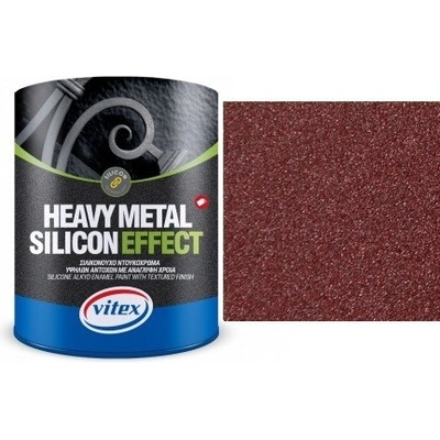 Vitex Heavy Metal Silicon Effect - štrukturálna kováčska farba 763 Coral 0,75L 0555