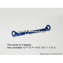 PN Racing Mini-Z MR03 Alum Toe Out Tie Rod W -0.5 Blue