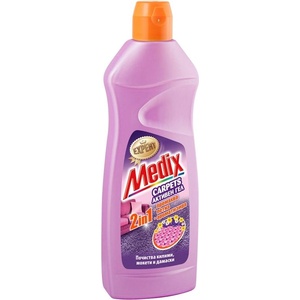 Medix Препарат за почистване на килими и дамаски Medix Expert Carpets, активен гел, 500 ml