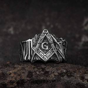 NNM пръстен Knights Templar Masonic - 29423455