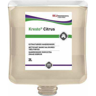 DEB tekutá abrazivní gelová pasta na ruce kresto citrus 2 l