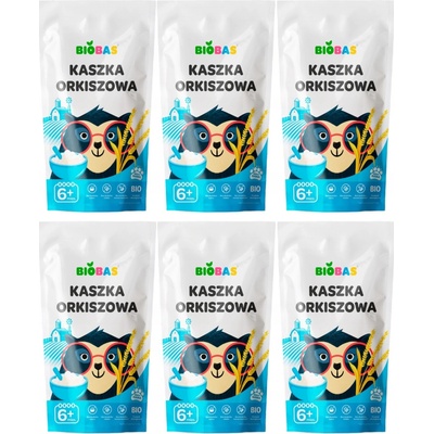 BioBas Bezmliečna kaša Sada kaší 5 x 200 g