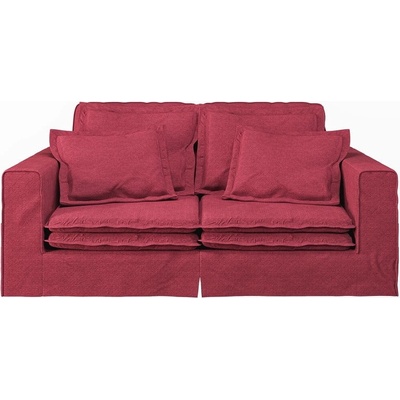 ROPEZ Червен диван 196 cm Nora - Ropez (Nora Bis tk. Crown 07)