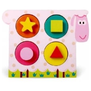 Topbright Animation Corporation Brimarex Top Bright Wooden Blocks - Lamb (1583307)