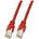 MegaC Пач корда Cat. 5e, S/FTP, 1.5 метра, Цвят: Червен (110242)