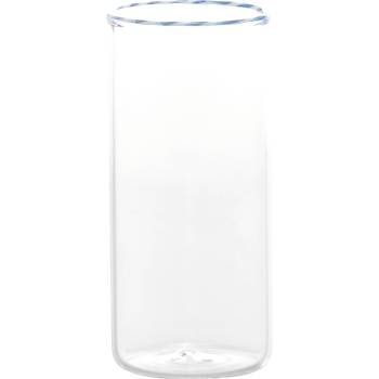 Zafferano Чаша без столче Intrecci висока 420 мл бяло-синя (RT00207)