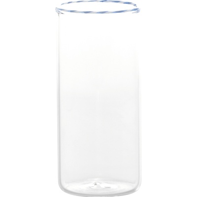 Zafferano Чаша без столче Intrecci висока 420 мл бяло-синя (RT00207)