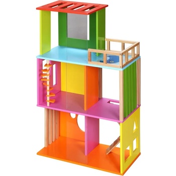 Image 1 of Classic World Модерна дървена къща за кукли - Classic World