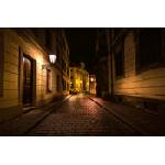 DIMEX ART Флизелинов фототапет нощна алея в прага 375 x 250 см