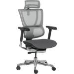  Ергономичен стол ergohuman ioo elite 2 - черна рамка - сив (b3520668)