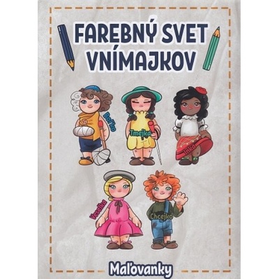 Maľovanka Farebný svet Vnímajkov