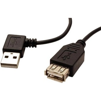 Goobay 95701 USB 2.0 prodlužovací A-A, M-F, lomený vpravo, 15cm