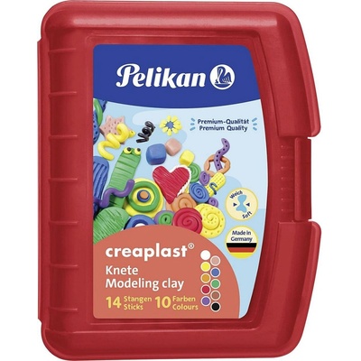 Herlitz Plastelína Creaplast 14 ks Červený