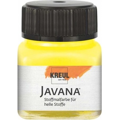Farba na svetlý textil Javana 20 ml citrónovo žltá