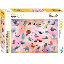 Brain Tree Rozprávkoví vtáci 1000 dielov