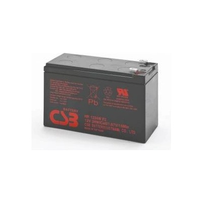 PowerWalker HR 1234W Battery 12V/9Ah 34W, 15 min-rate to 1.67V/cell Yuasa