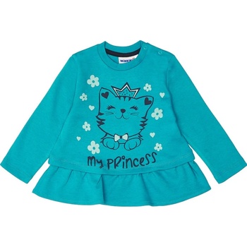 Winkiki dievčenské tričko tyrkysová