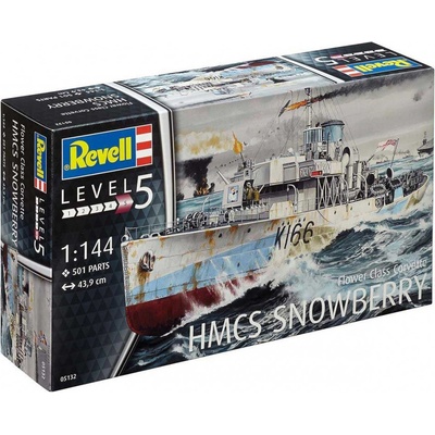 Revell Flower Class Corvette HMCS SNOWBERRY 1:144