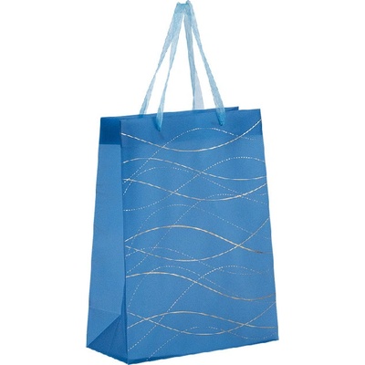 AXENT Плик за подарък Axent M Plastic Waves-2 Син (3004020-06-8503-30-A)