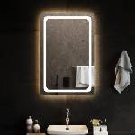 vidaXL LED огледало за баня, 60x90 см (3154099)