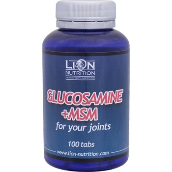 Lion Nutrition Glucosamine + MSM 100 tablet