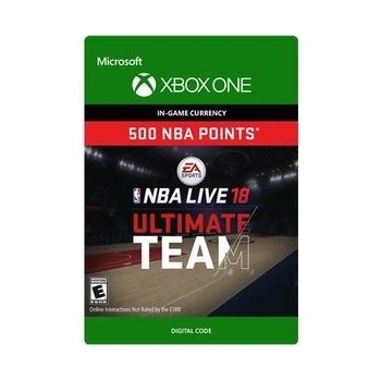 NBA LIVE 18: NBA UT 500 Points Pack