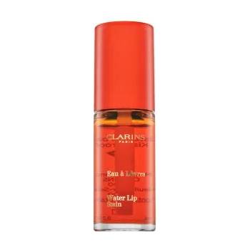 Clarins Eau á Lévres Water Lip Stain блясък за устни за матов ефект 02 Orange Water 7 ml