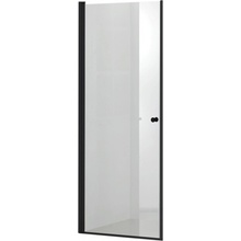 Hagser Gabi sprchové dvere 80 cm výklopné čierna matná/priehľadné sklo HGR22000021