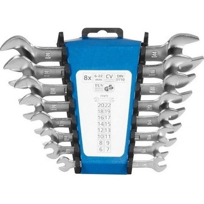 Proteco sada vidlicových kľúčov na držiaku 8-dielna 6-22 mm 43.5.608M