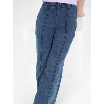 Minoti dievčenské nohavice, modrá tmavá jeans