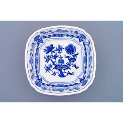 Český porcelán Dubí msa salátová čtyřhranná italská Cibulák 19 cm