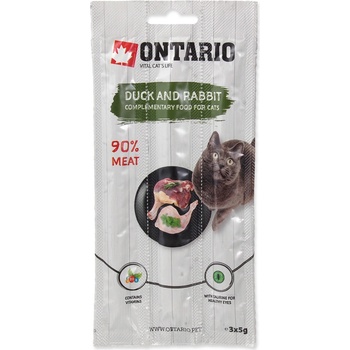 ONTARIO Stick for cats Duck & Rabbit 15 g