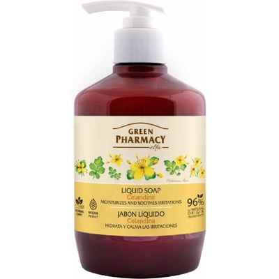 Green Pharmacy tekuté mydlo lastovičník 460 ml