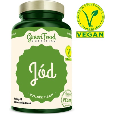 Greenfood Nutrition Jód 60 kapslí