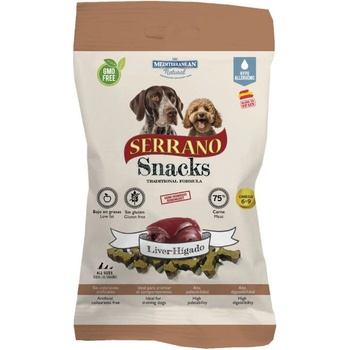 Mediterranean Natural NATURAL Serrano Snacks Черен дроб 100 г