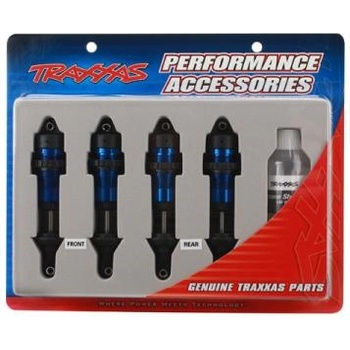 Traxxas Амортисьор Traxxas GTR алуминиев син (2)
