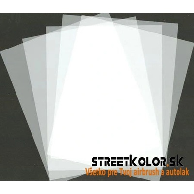 Fólia MYLAR formát A5: 148 x 210mm, Hrúbka: 125 mikrónov