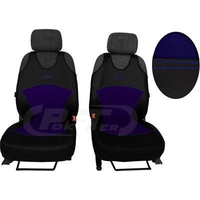Autopoťah Pok-Ter Autotričká Alcantara Activ Sport modré B